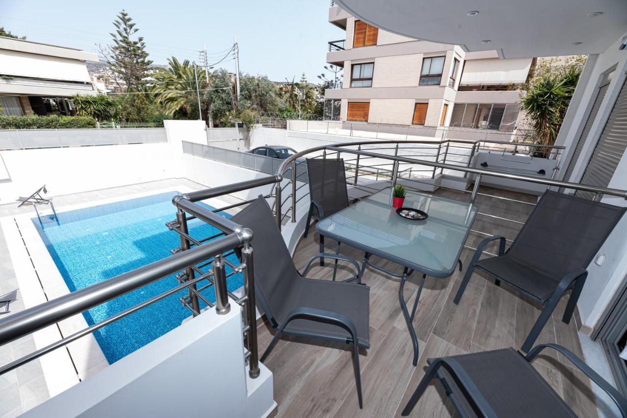 Design Apartment With Swimming Pool Near The Beach Atena Exterior foto